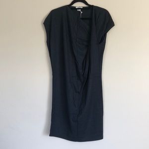 NWT Helmut Lang Twisted Knit Wool Dress